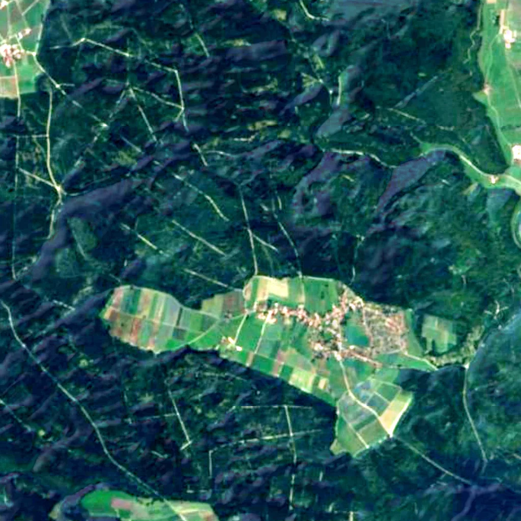 Albuch seen from above (Sentinel-2)