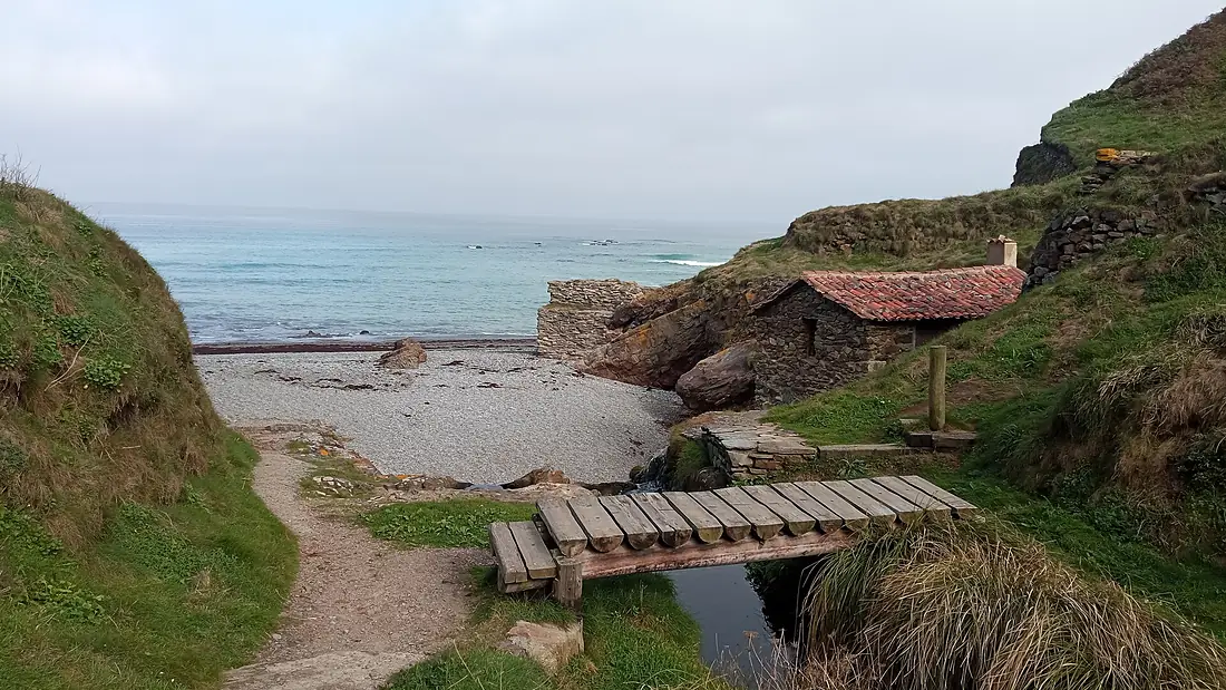 Playa de Vallina en Asturias