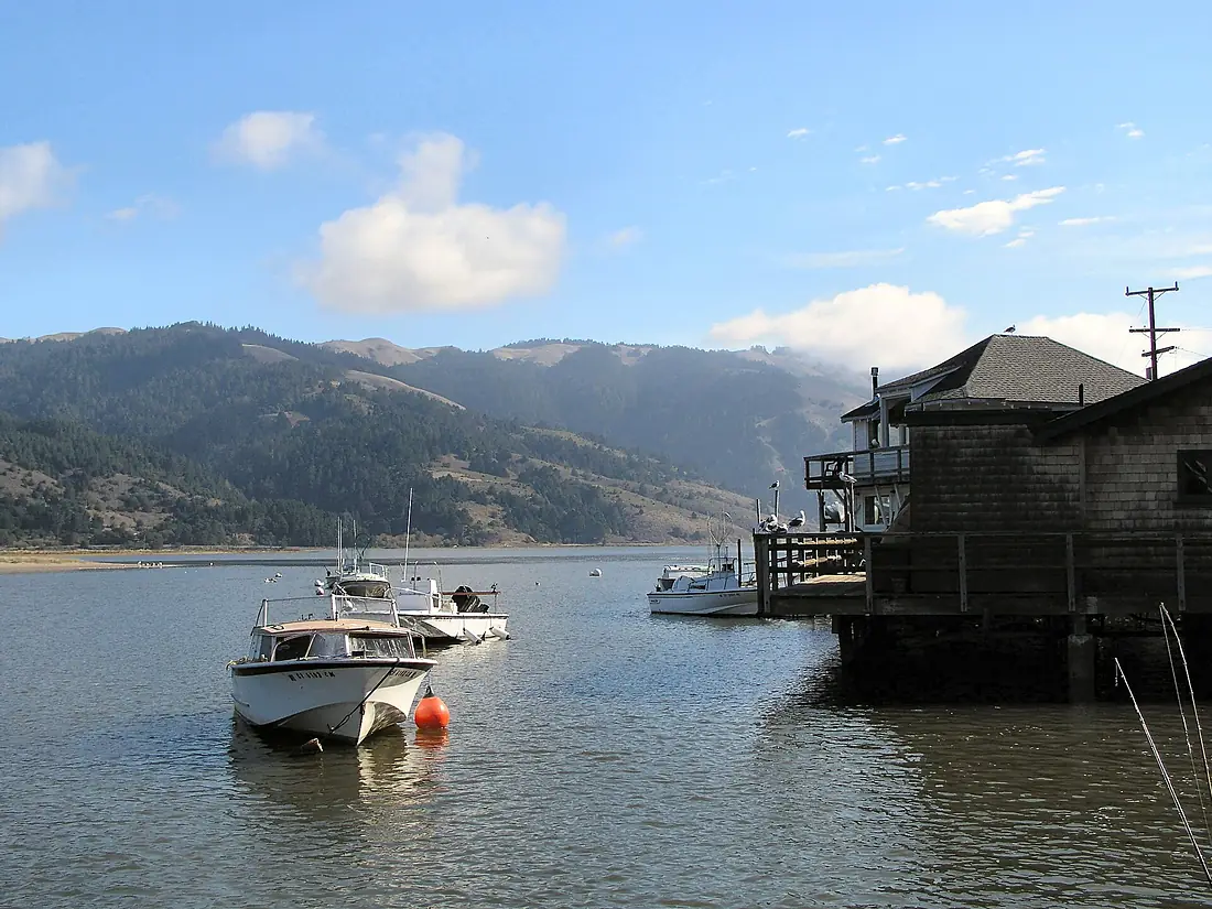 Bolinas Lagoo and Mt. Tam