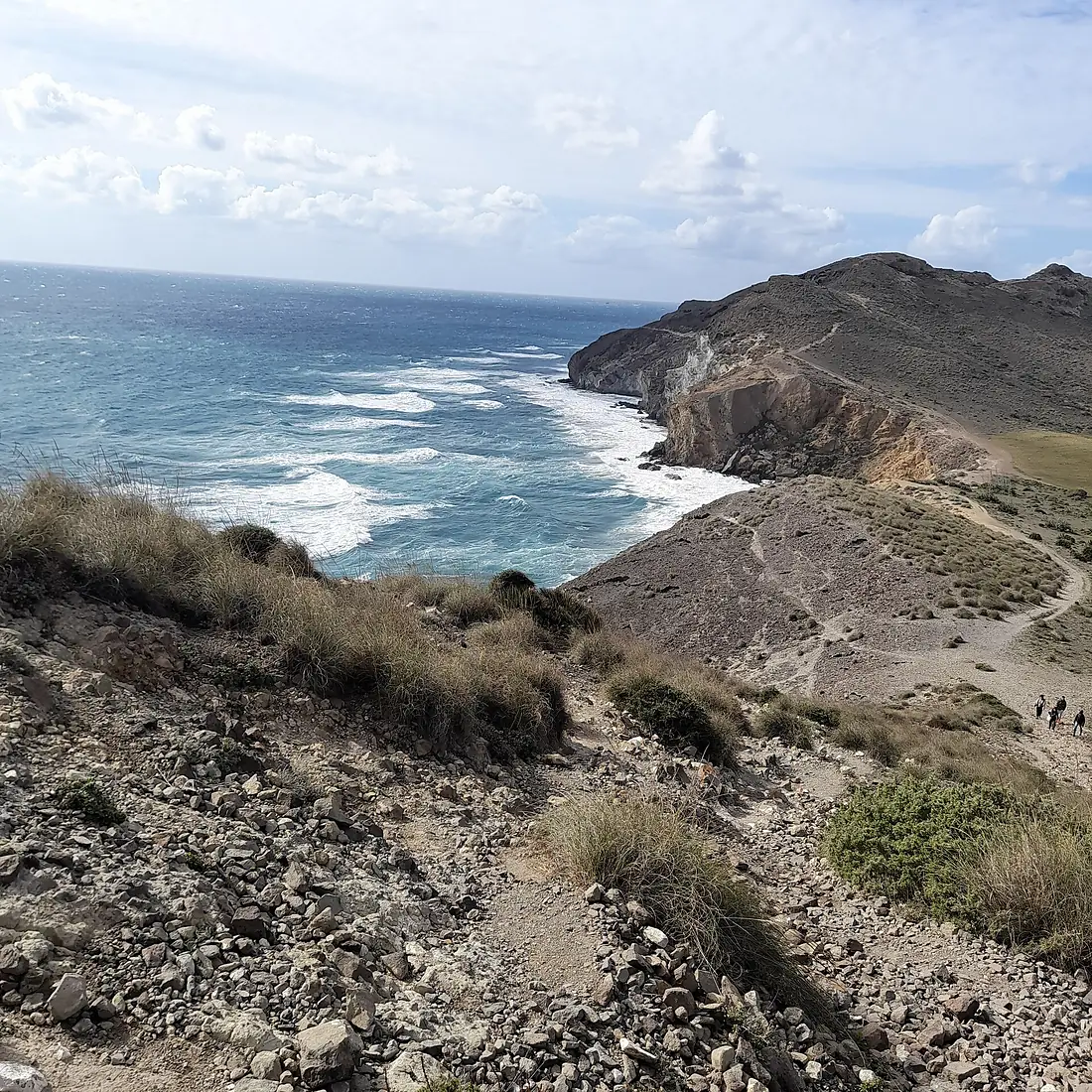 Acantilados de Cabo de Gata, Andalucía, España