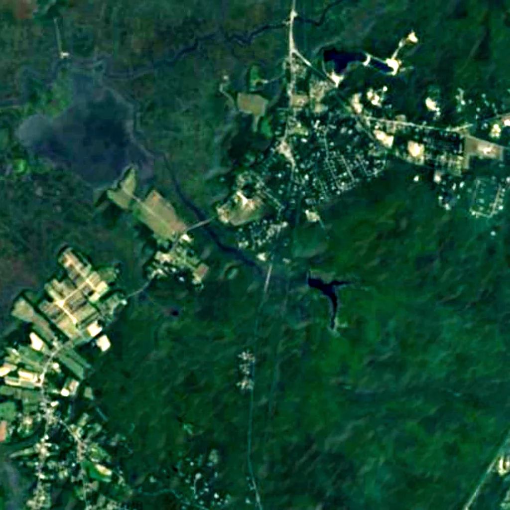 Cape May National Wildlife Refuge seen from above (Sentinel-2)