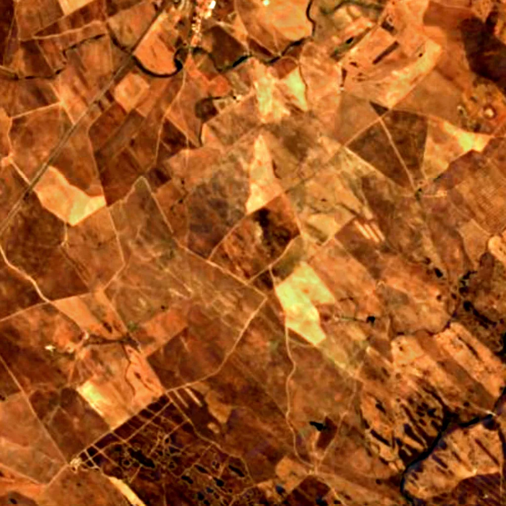 Castro Verde seen from above (Sentinel-2)