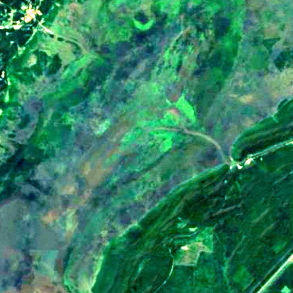 Catahoula Lake seen from above (Sentinel-2)