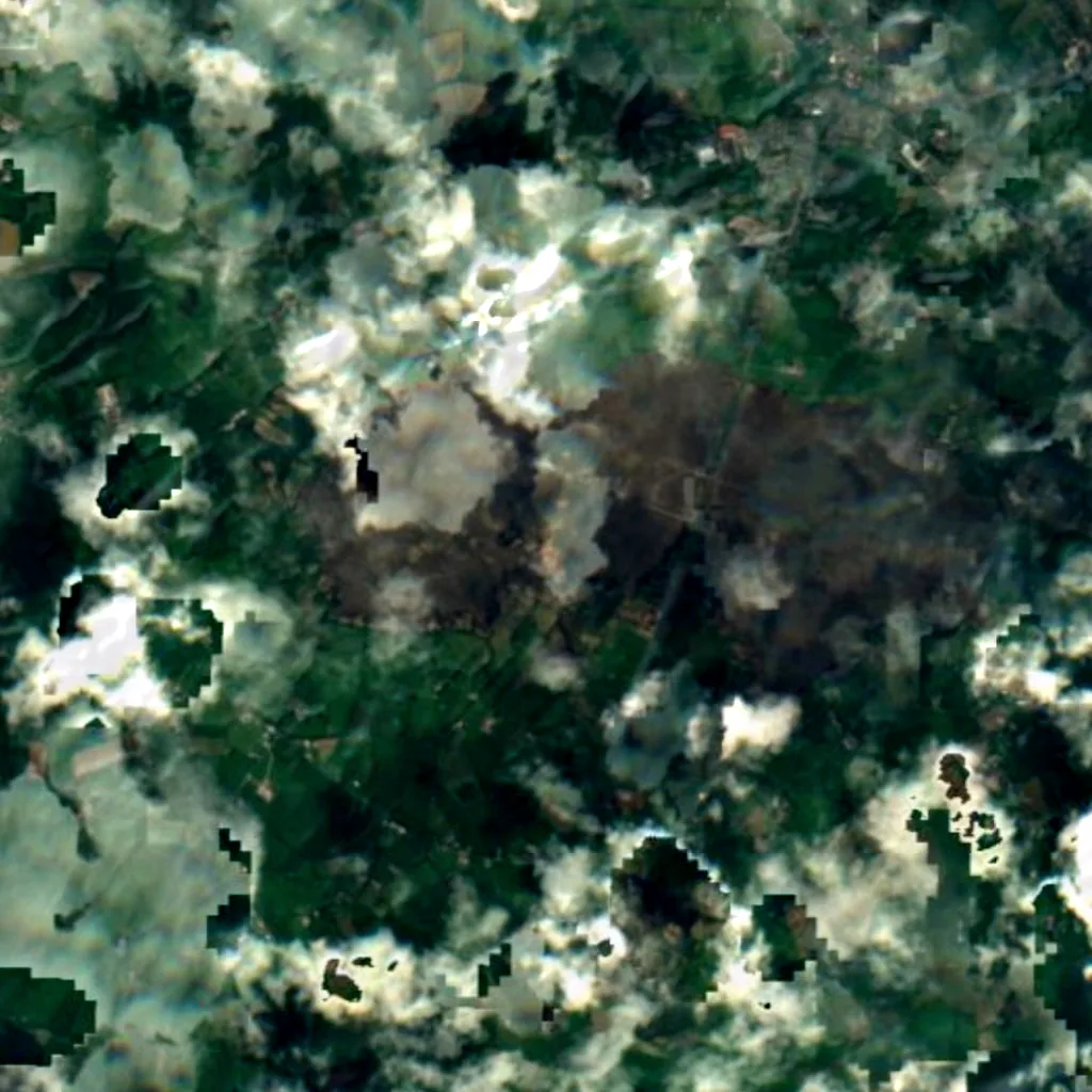 Clara Bog seen from above (Sentinel-2)