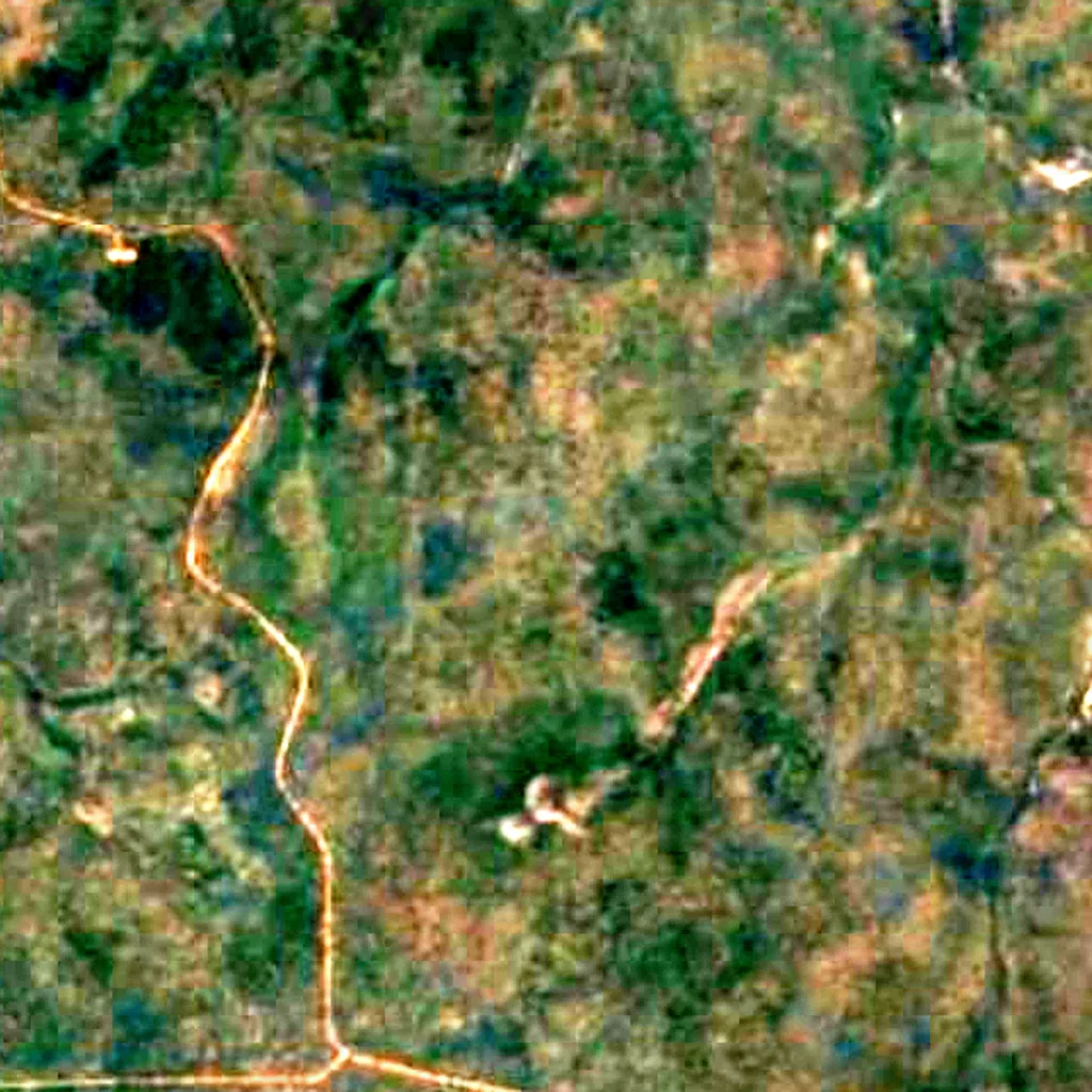 Cobourg Peninsula seen from above (Sentinel-2)