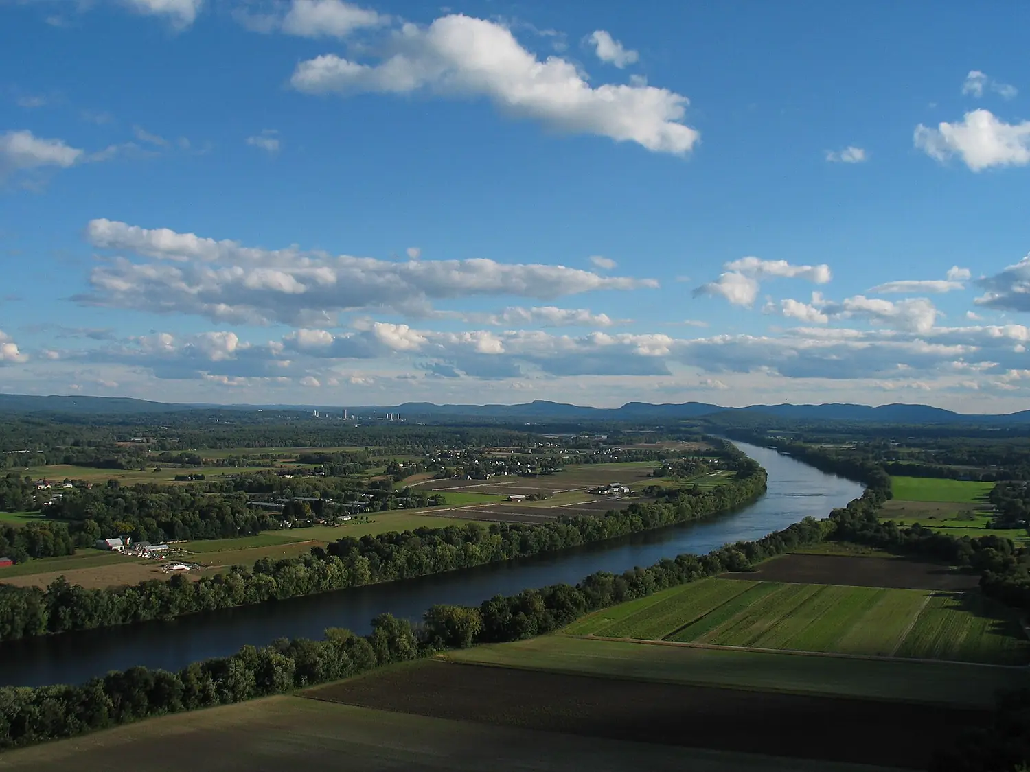 Pioneer Valley South From Mt. Sugarloaf