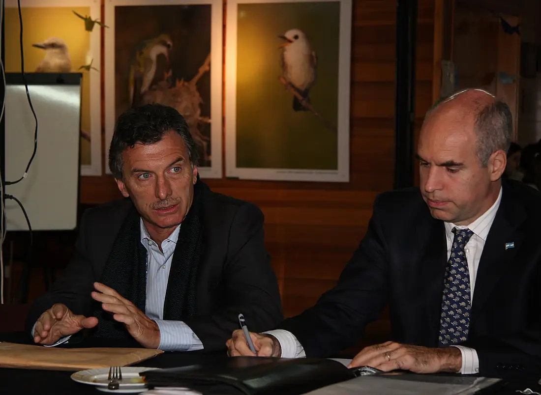 10-04-05 Mauricio Macri - Reunión de Gabinete en la reserva ecológica (4505563467)
