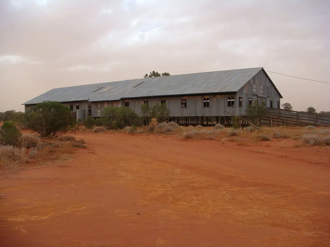 Australia Queensland Currawinya Woolshed