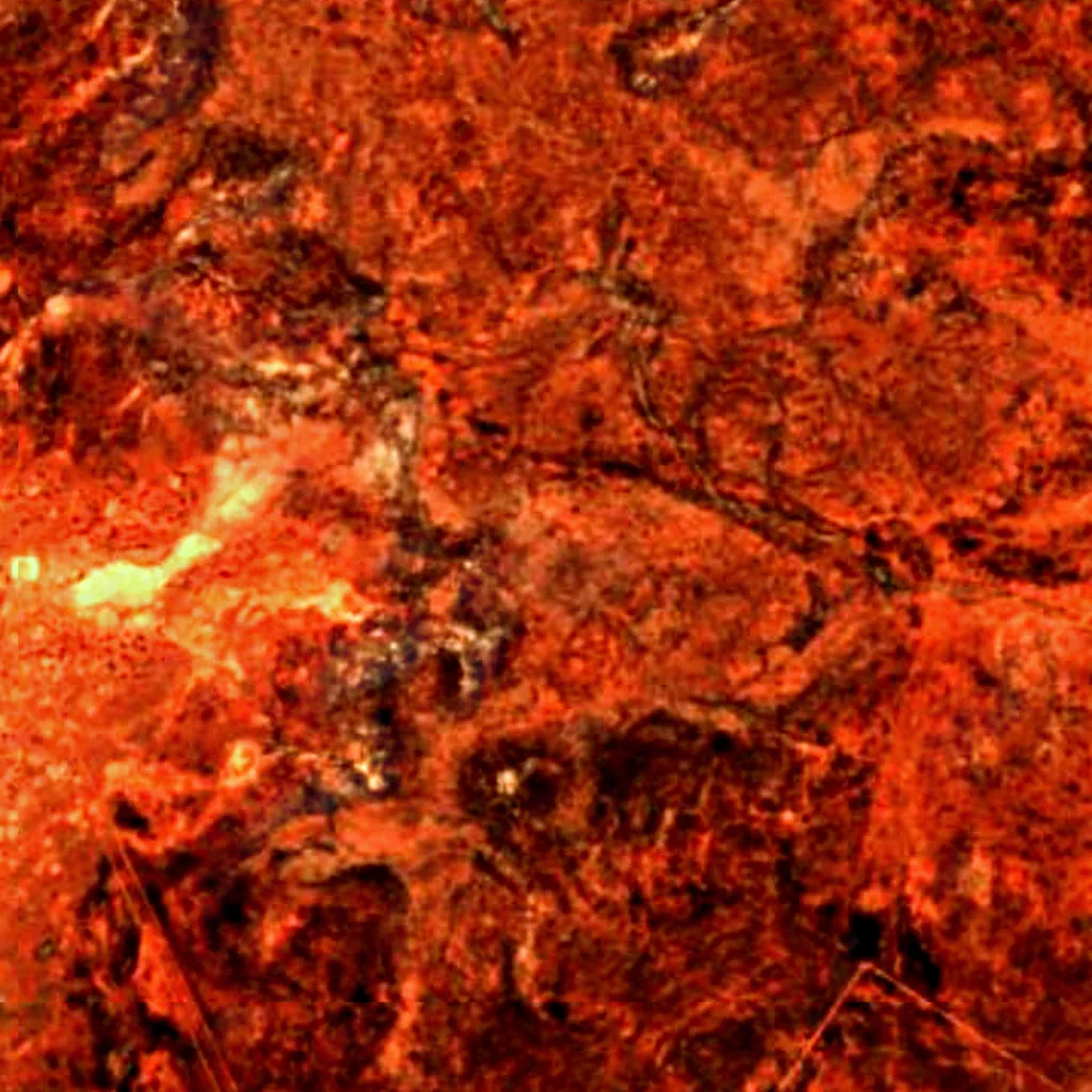 Currawinya National Park van boven gezien (Sentinel-2)