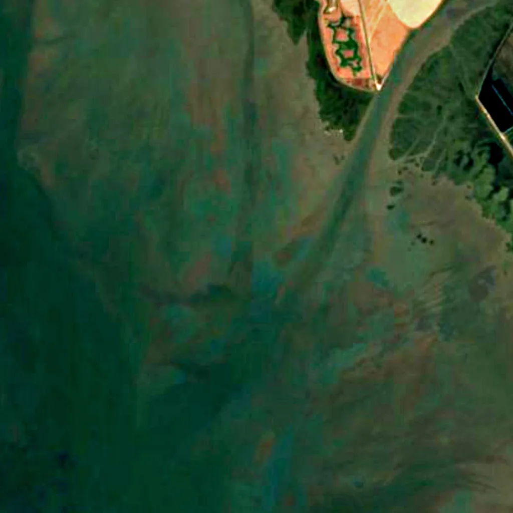 Estuário do Tejo seen from above (Sentinel-2)