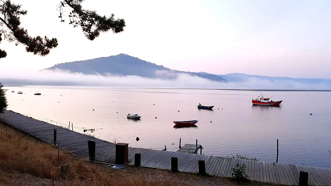 Foz do rio Minho e Santa Tecla