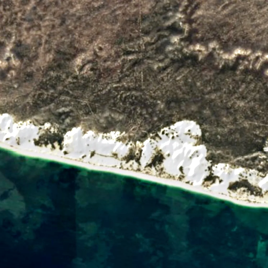Eyre Bird Observatory seen from above (Sentinel-2)