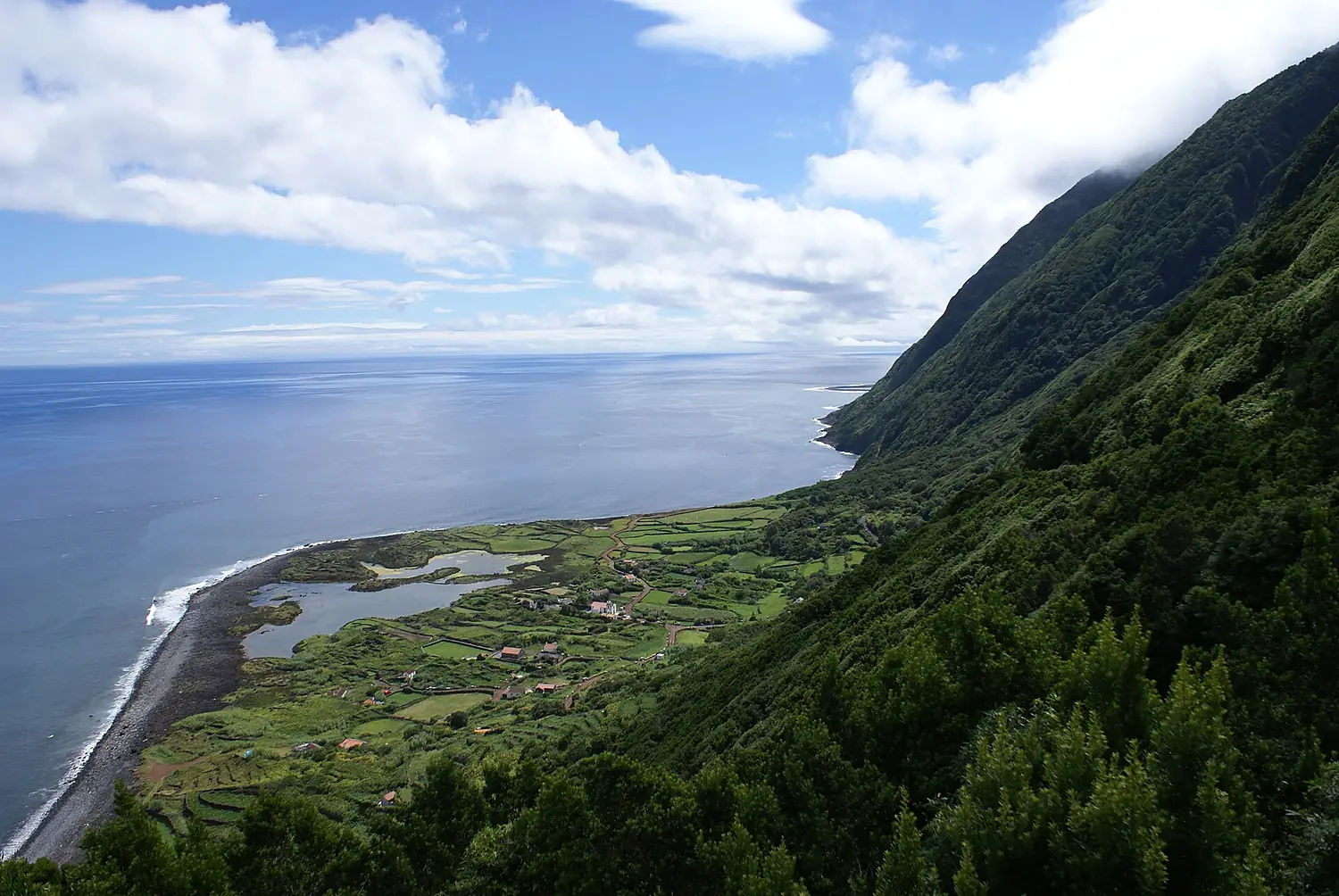 Fajã dos Cubres, Calheta, ilha de São Jorge, Açores