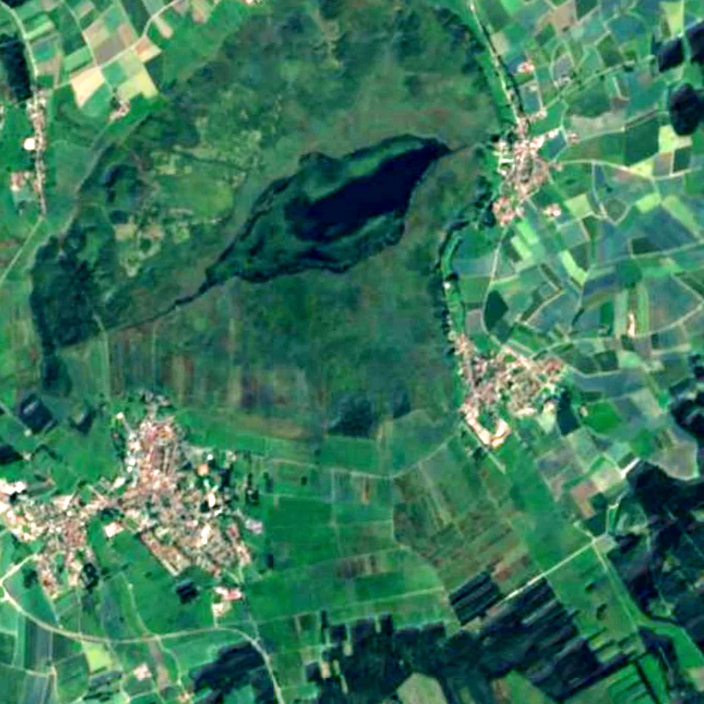 Federseeried seen from above (Sentinel-2)