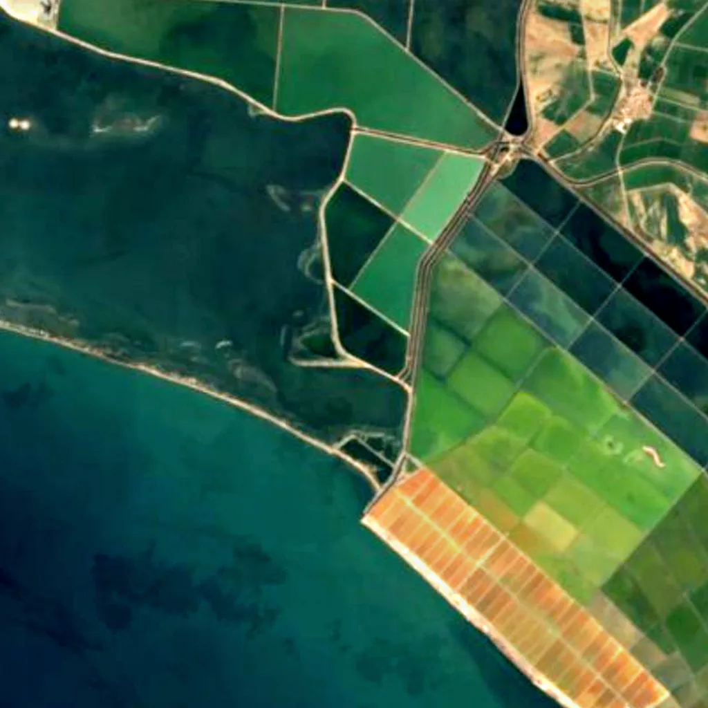 Gediz Delta seen from above (Sentinel-2)