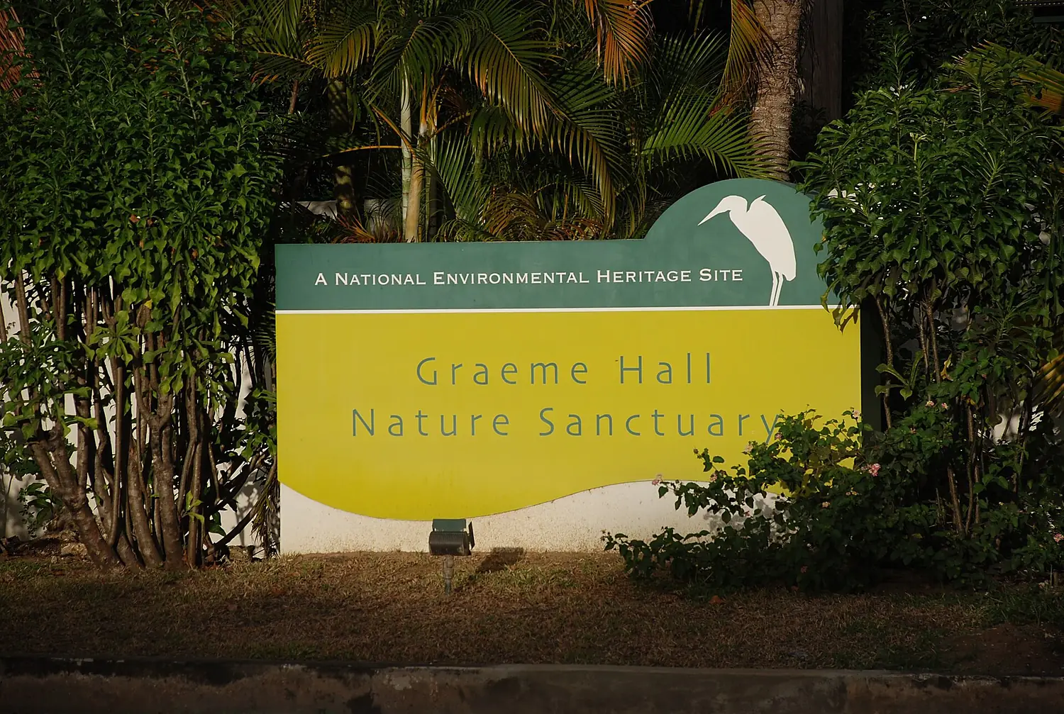 Graeme Hall Sanctuary - Entrance