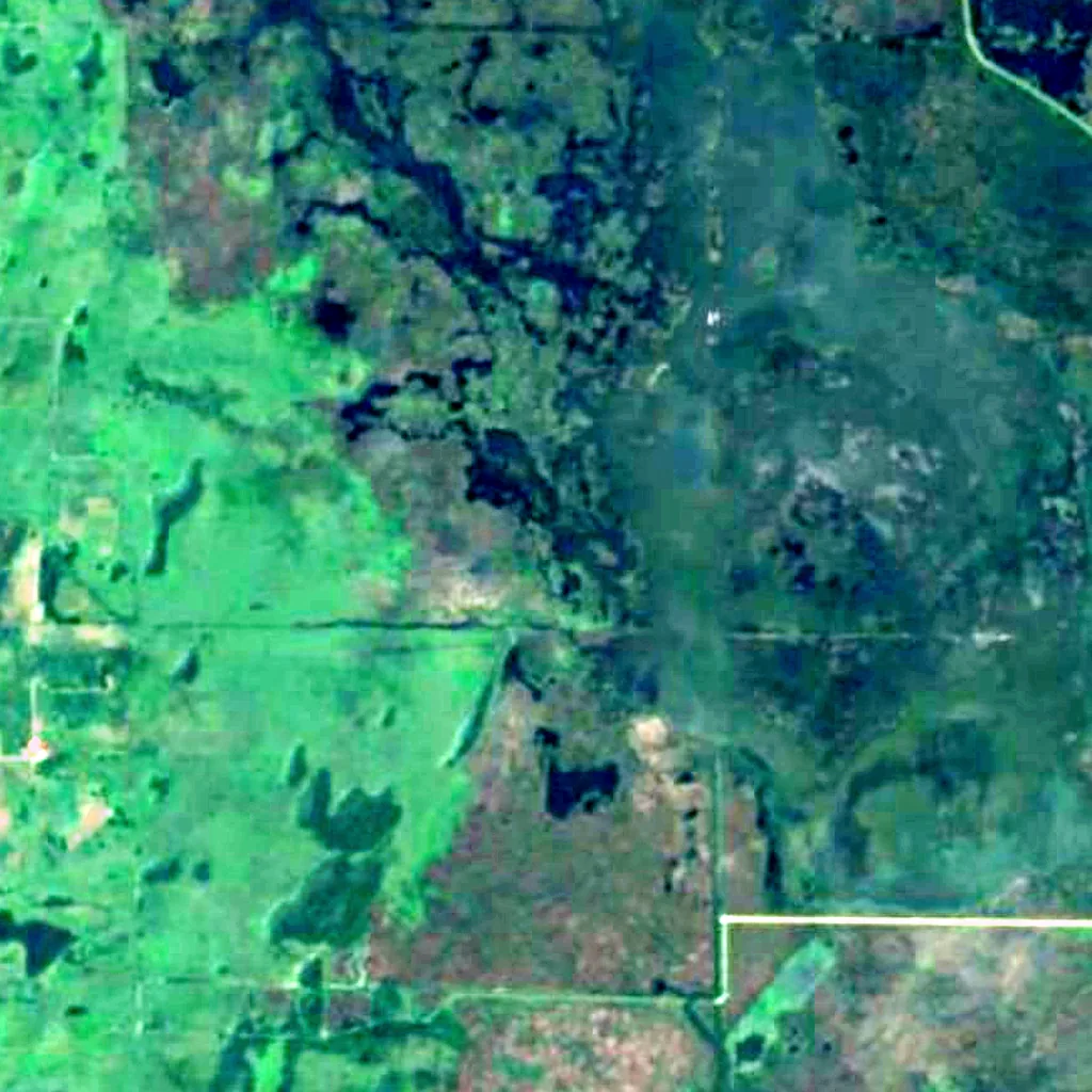 Horicon Marsh seen from above (Sentinel-2)