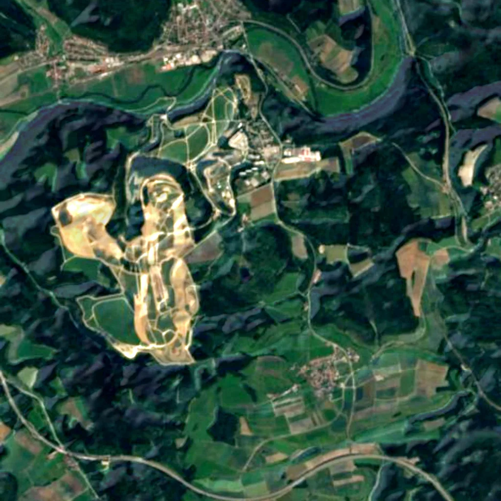 Höwenegg seen from above (Sentinel-2)