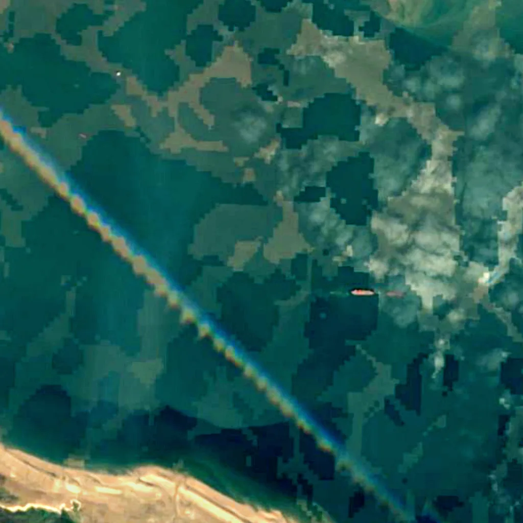 Humber seen from above (Sentinel-2)