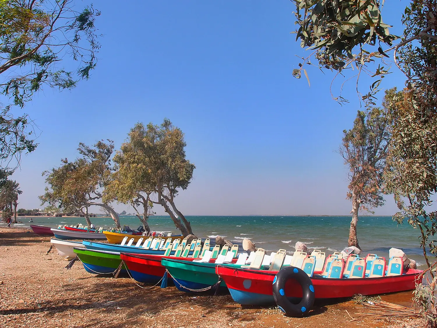 Keenjhar Lake view 1