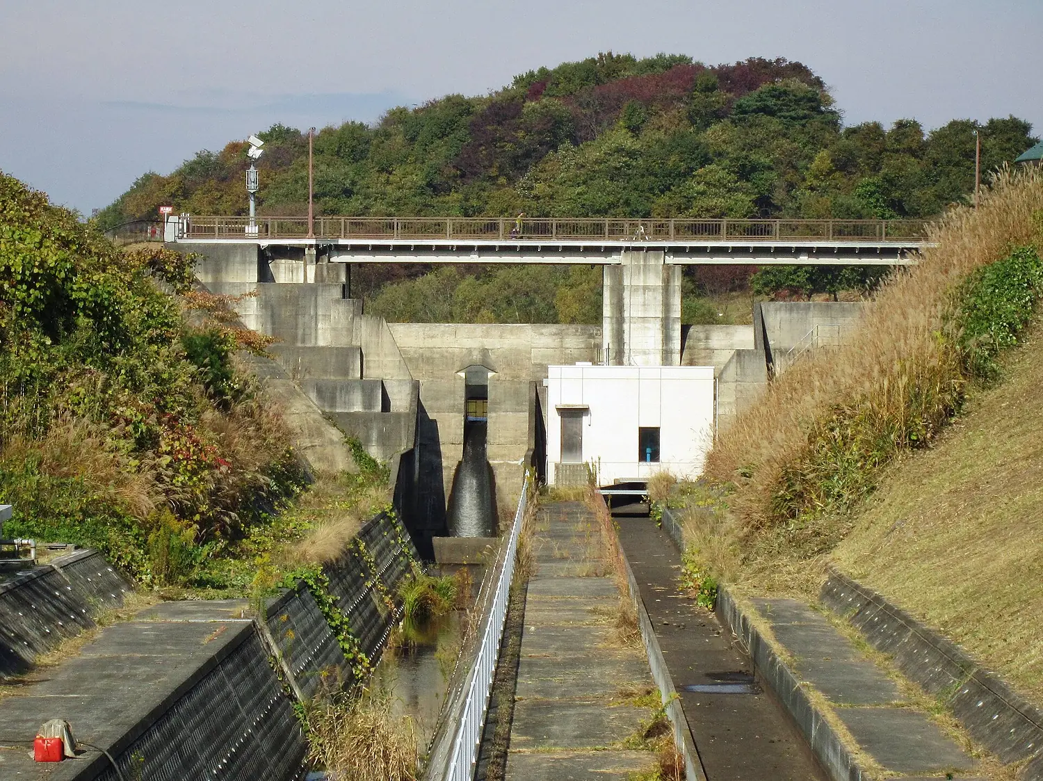 Kejonuma Dam spillway