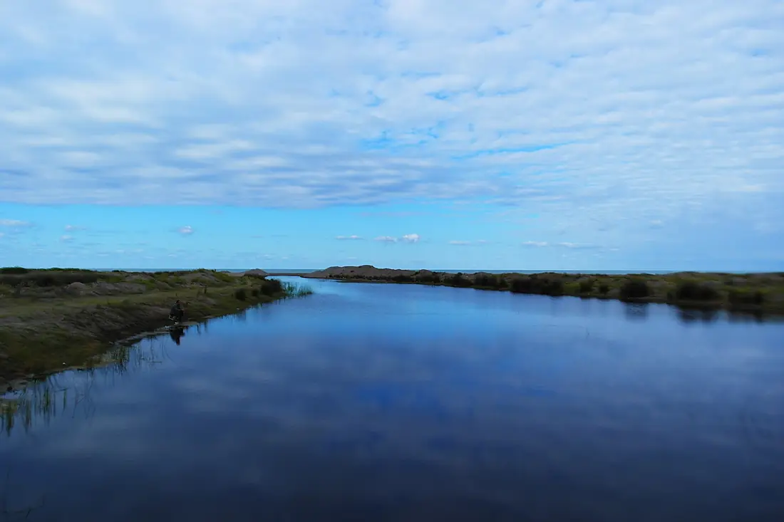 Cloud in the river