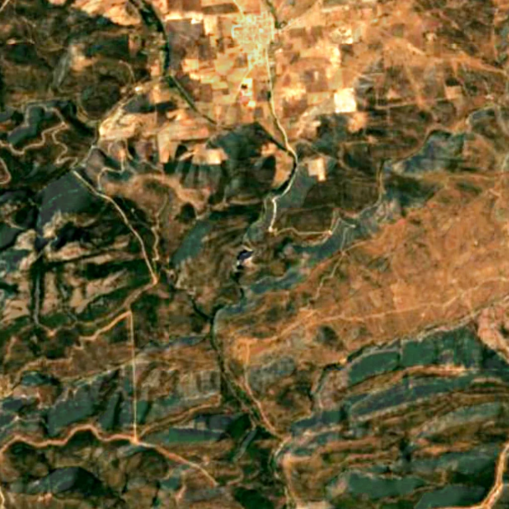 La Cimbarra seen from above (Sentinel-2)