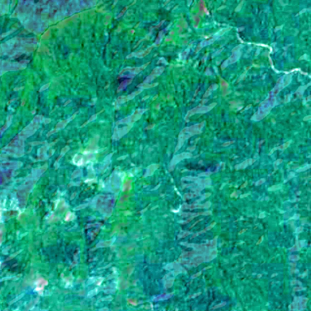 Parc national de Laemson vu d'en haut (Sentinel-2)