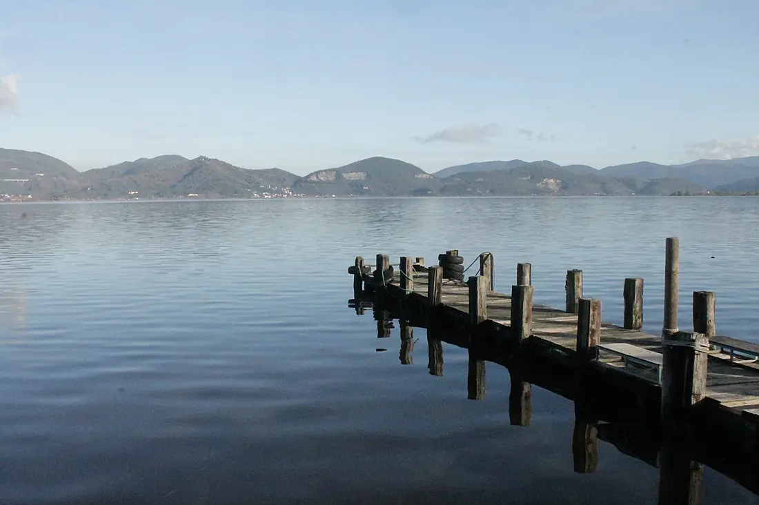 Lake Massaciuccoli from Torre del Lago