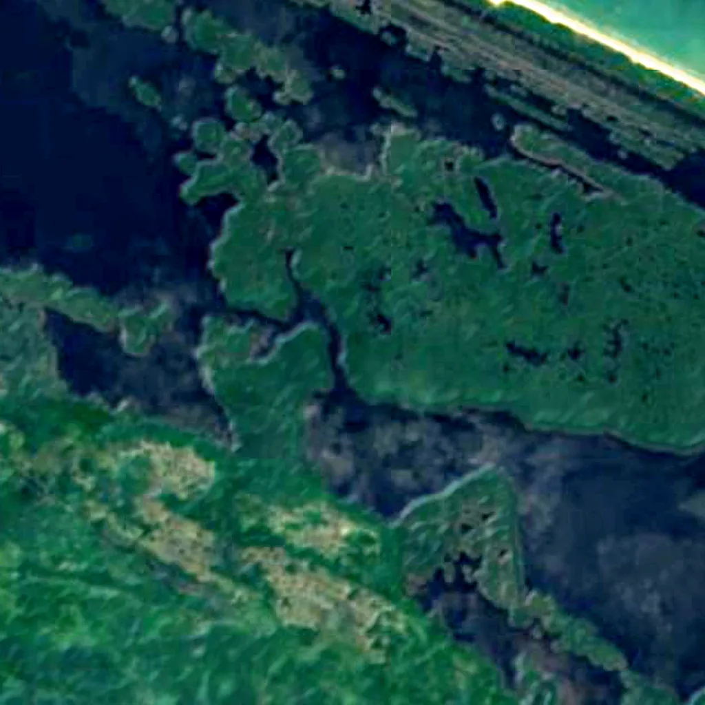 Laguna de Tacarigua seen from above (Sentinel-2)