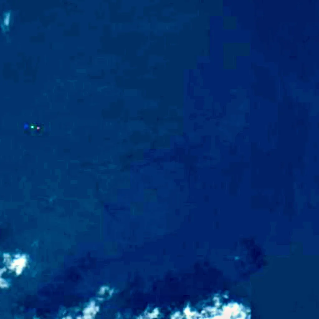 Lac Biwa vu d'en haut (Sentinel-2)