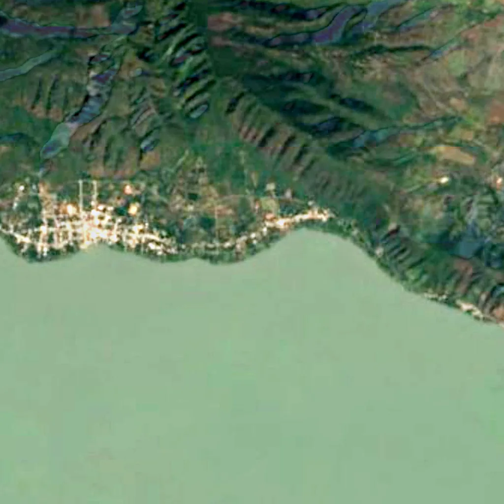 Lake Chapala seen from above (Sentinel-2)