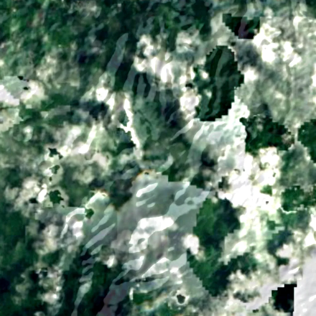 Lake Lanoto'o seen from above (Sentinel-2)