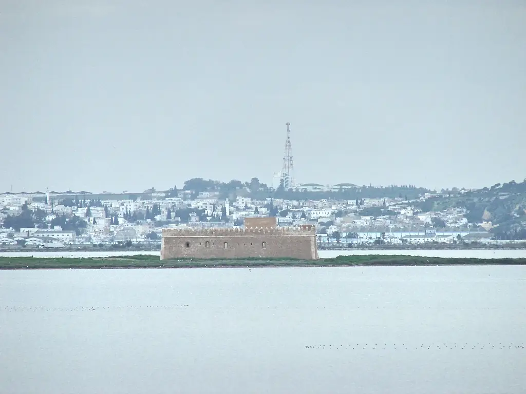 Chikli Island - Lake of Tunis