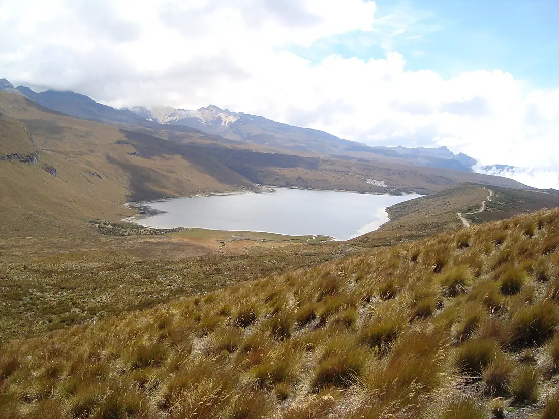 La magnífica laguna del Otún