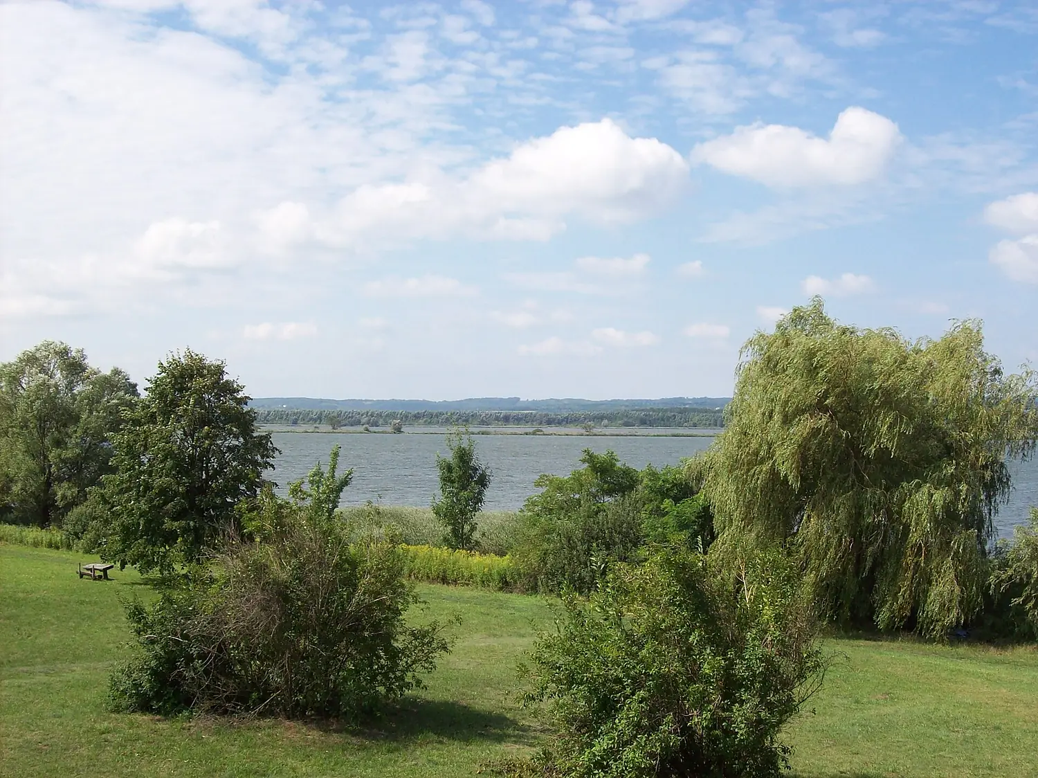 Kis-Balaton from the Kányavári sziget island