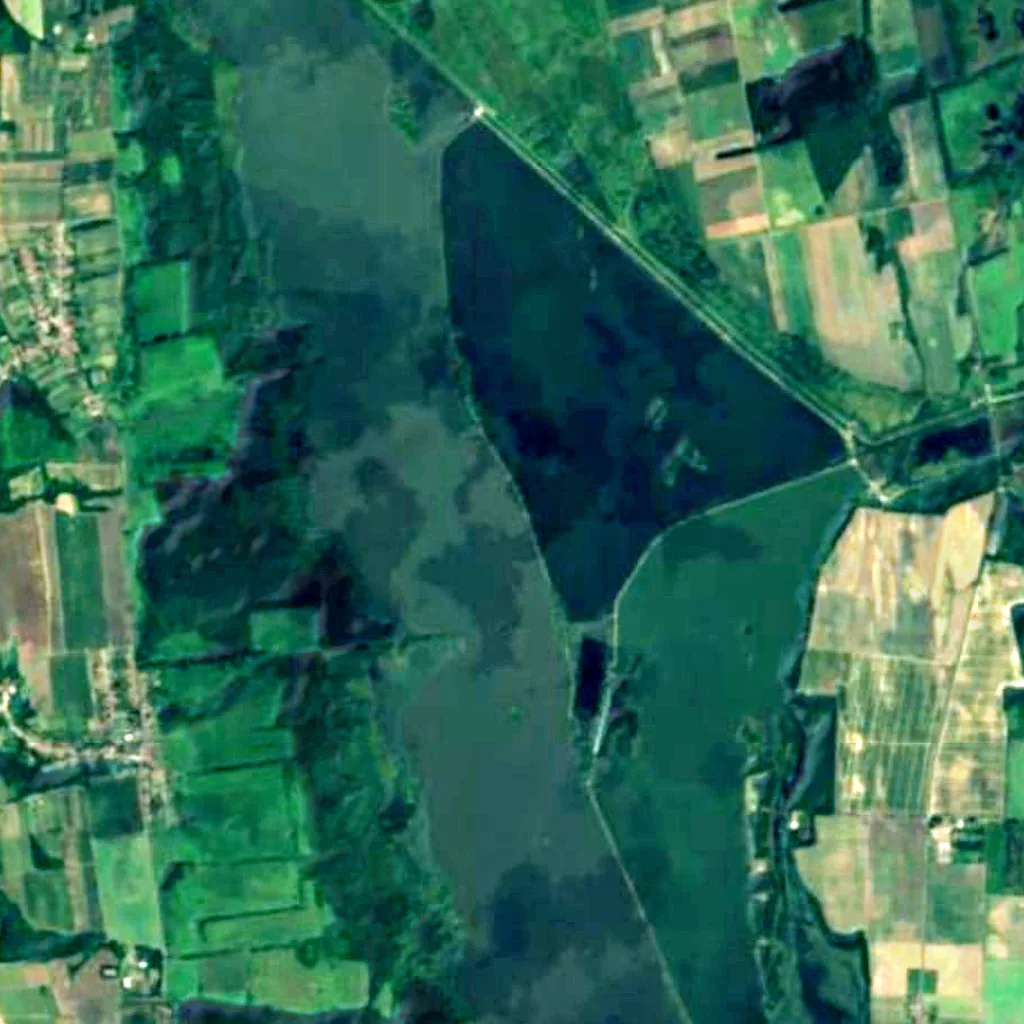Kis-Balaton von oben gesehen (Sentinel-2)