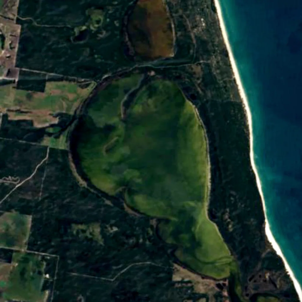 Logan Lagoon seen from above (Sentinel-2)