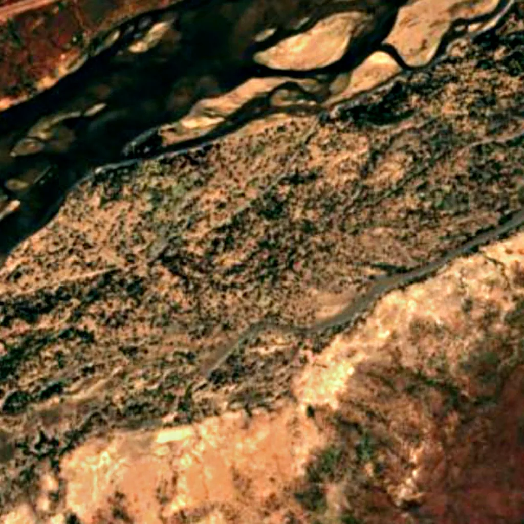 Mana Pools seen from above (Sentinel-2)
