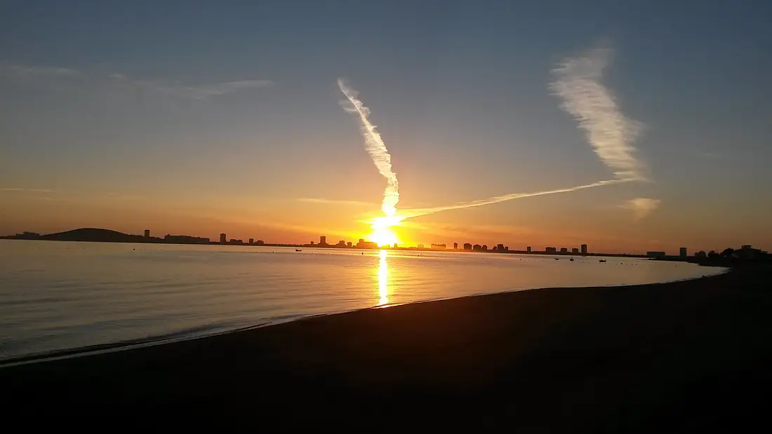 Amanecer en el Mar Menor 2
