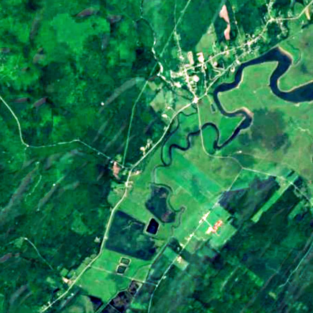 Mary's Point seen from above (Sentinel-2)