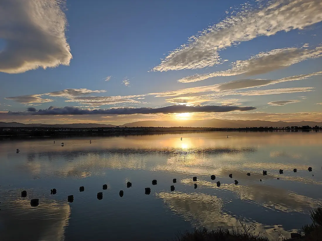 Alba alle saline