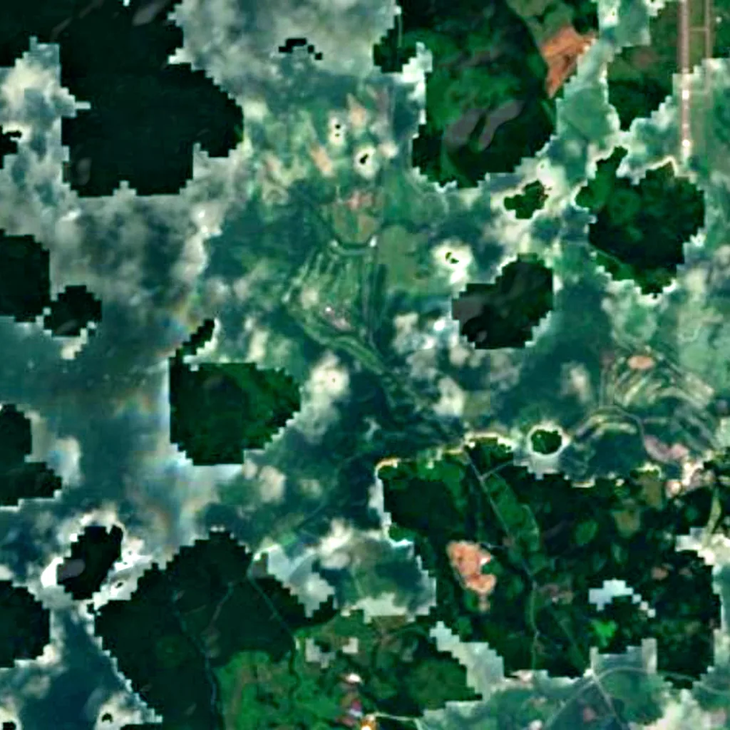 Mulyeongari-Oreum seen from above (Sentinel-2)