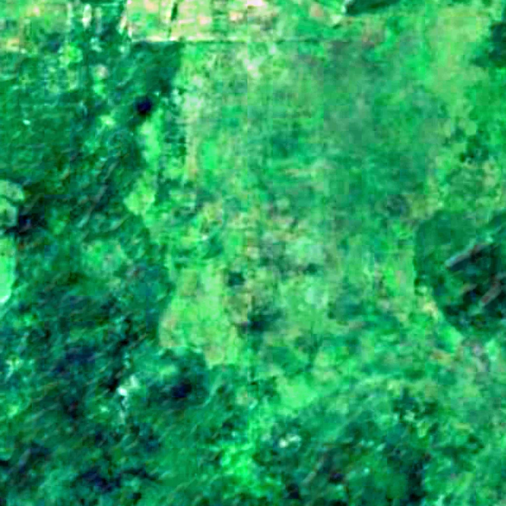 Nariva Swamp seen from above (Sentinel-2)