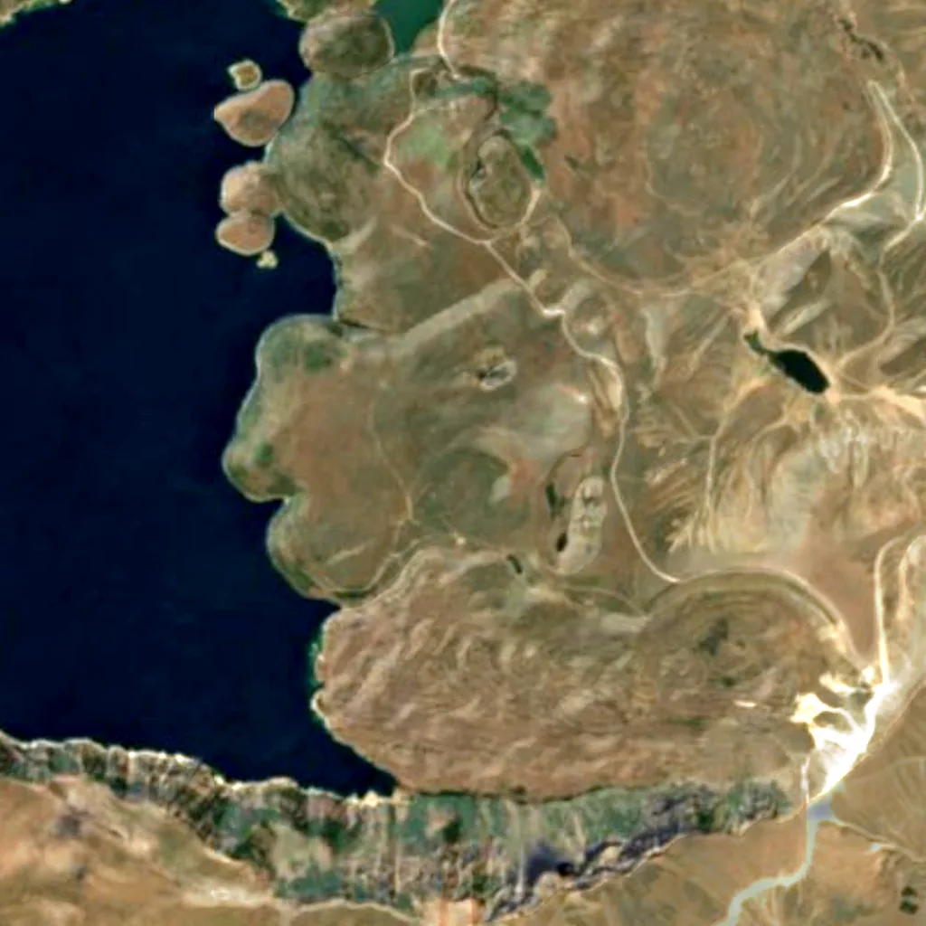 Nemrut Caldera seen from above (Sentinel-2)