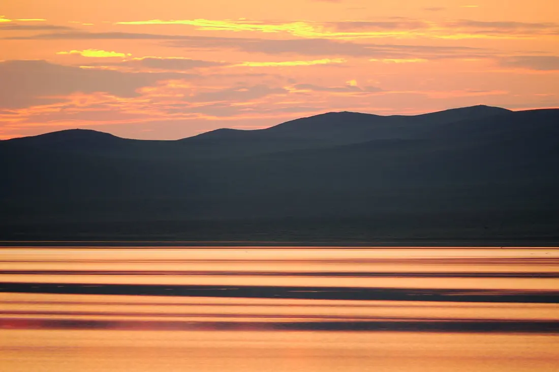 Ogii Lake sunset (19893569824)