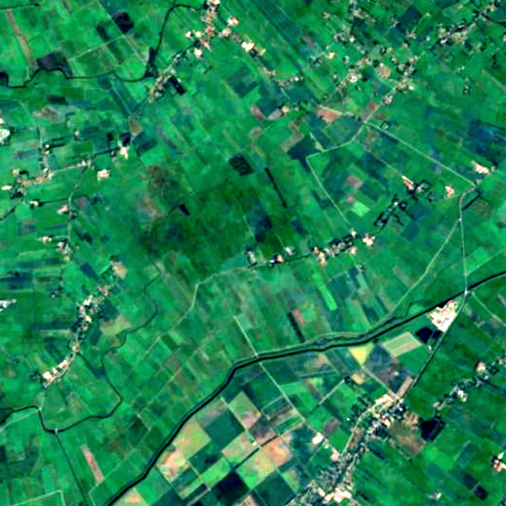 Ostfriesische Meere seen from above (Sentinel-2)
