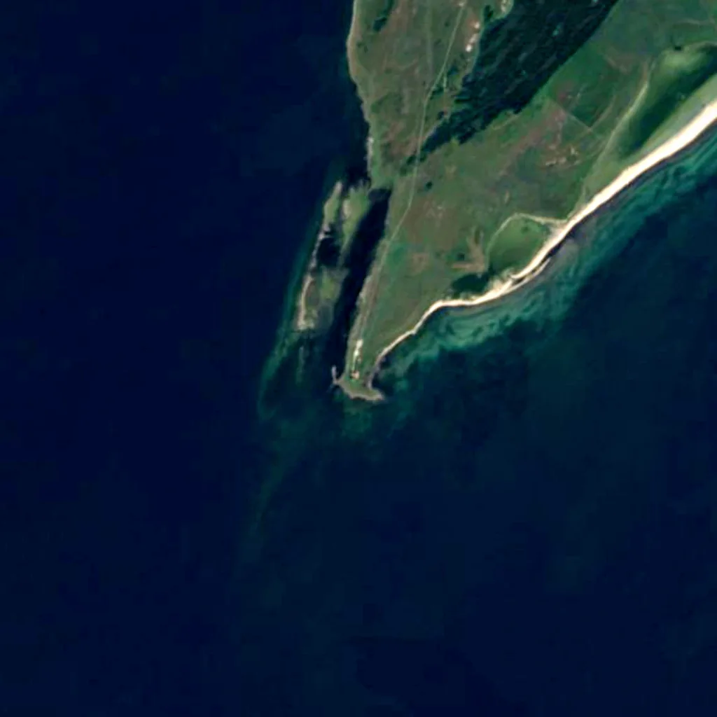 Ottenby bird observatory seen from above (Sentinel-2)