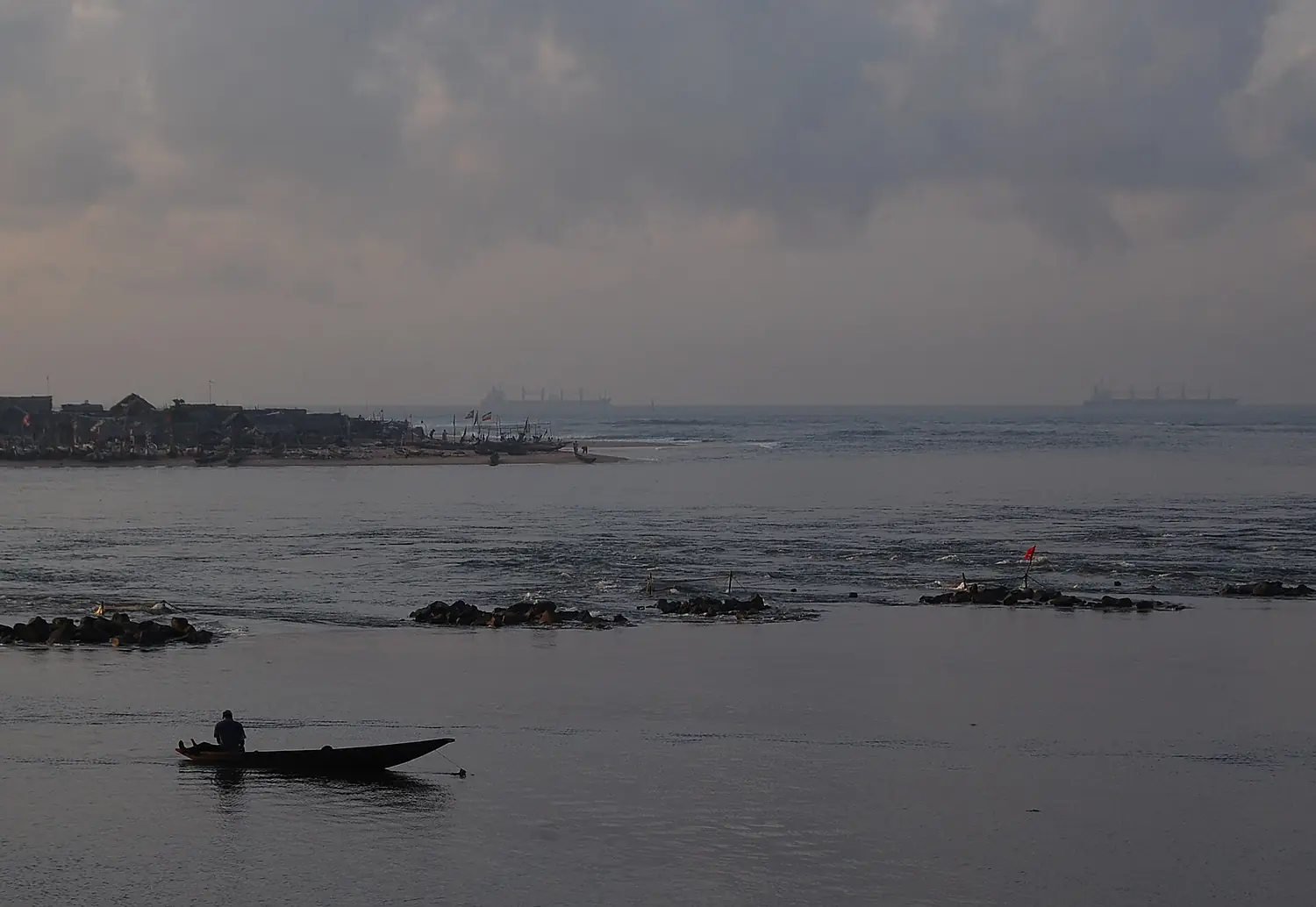 Oueme River Cotonou Atlantic