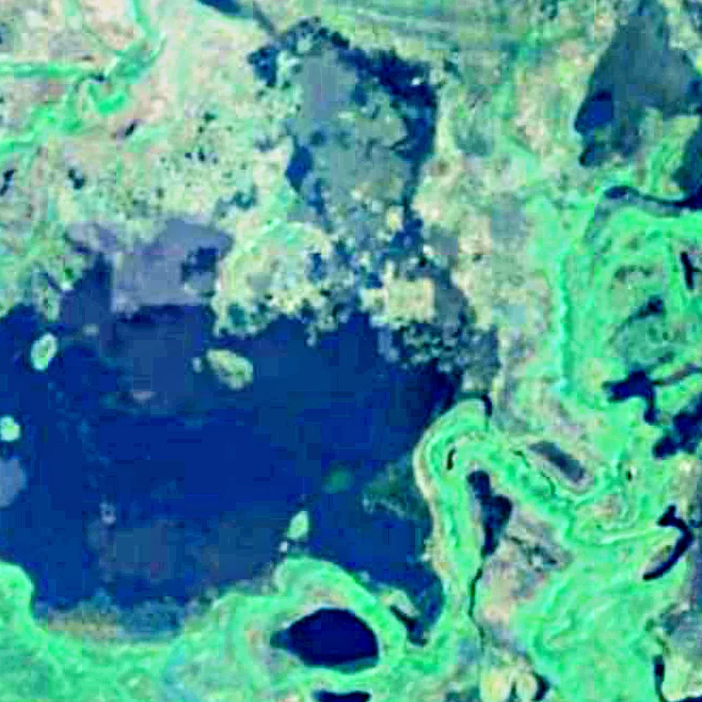 Pantanal seen from above (Sentinel-2)